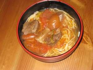 taiwanese tomato beef noodle soup